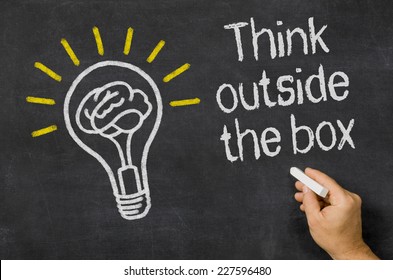 Think Outside Box Stock Illustration 227596480 | Shutterstock