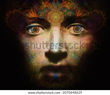 Third eye vision hypnotic eyes