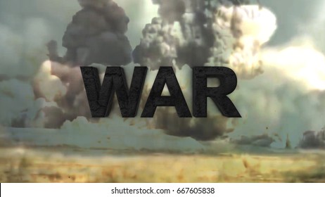 The Third World War. The Danger Of War