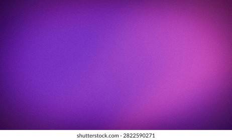 This 4K abstract background features a smooth gradient blend of purple violet and magenta colors with a grainy texture and blur effect. Perfect for tech, banner, template, and backdrop use, this wallp
