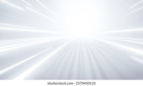 This abstract background features a bright white light effect creating a vibrant and clean ambiance, ideal for creative projects and presentations.