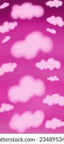 This is abstract background shaped cloud with painting style for use android etc