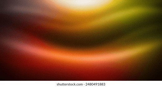 This abstract gradient illustration features a mesmerizing blend of red, orange, yellow, and green hues, creating a warm and inviting visual effect. For backgrounds, digital art, and creative projects - Powered by Shutterstock