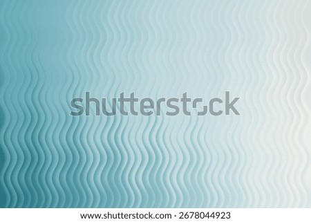 This abstract image features a calming gradient transitioning from deep blues to light greens and whites. Subtle wave-like textures add depth and visual interest, 
