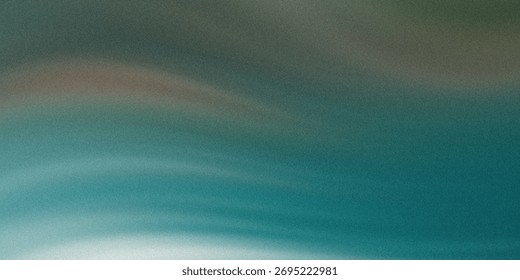 This abstract image features mesmerizing swirls of teal, blue, and brown, creating a fluid and dynamic visual texture that suggests depth and movement.