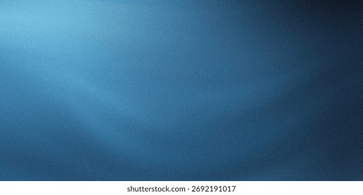 This abstract image presents a deep blue canvas with subtle light rays and flowing forms, creating an atmosphere of profound tranquility and enigmatic mystery.