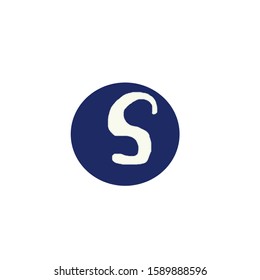 S Letter Logo Icon Initial Vector Stock Vector (Royalty Free ...