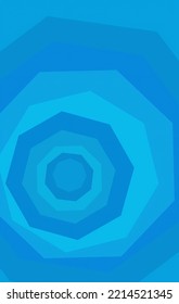 This Is Blue Octagon Background Image 