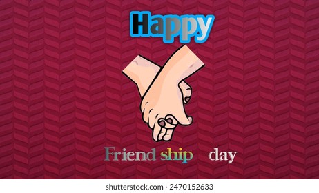 This cheerful illustration celebrates World Friendship Day, featuring diverse friends united. Perfect for content on relationships, community, and global unity, highlighting the joy of friendship. - Powered by Shutterstock