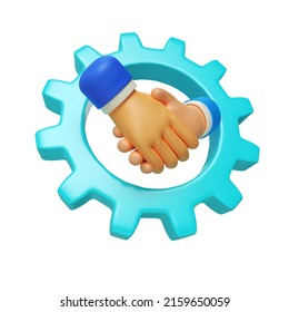 This Is A Crm Illustration 3D Icon, Illustrating About Customer Relationship Management