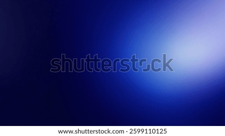 This deep blue abstract background features soft light gradients, offering a serene and calming atmosphere ideal for various creative design projects and applications.