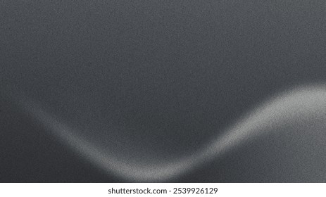 This design showcases a grey gradient background with a seamless transition from deep to soft hues, enriched by grainy noise effects, providing an elegant and polished look