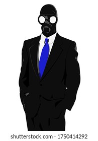 This Digital Art Man Formal Suit Stock Illustration 1750414292 ...