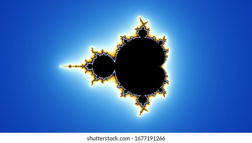 This is a fractal. It was discivered by mandelbrot in xx century