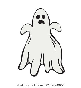 This Ghost Illustrator Ghost Horror Funny Stock Illustration 2137360069 ...