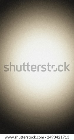 This gradient background is enhanced with a subtle grainy texture, creating a vintage effect