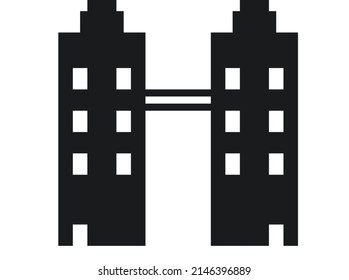 This is an illustration of a building building. 