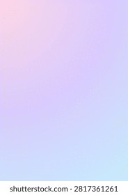 This illustration features an abstract background with soft pastel gradients, harmoniously blending shades of pink, mauve, and light blue. The subtle color transitions create a calm, clean, and modern feel, while the subtle speckled texture across the surface adds an elegant visual dimension without detracting from the minimalist feel. The ample white space makes this background ideal for displaying text or other design elements. It's suitable for presentations, posters, social media, digital invitations, banners, wallpapers, and various feminine, romantic, creative, and professional design needs.