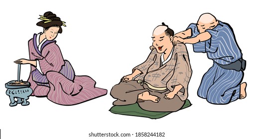 Hokusai Manga Images Stock Photos Vectors Shutterstock