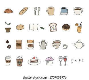 23 632 手書き イラスト カフェ Stock Illustrations Images Vectors Shutterstock