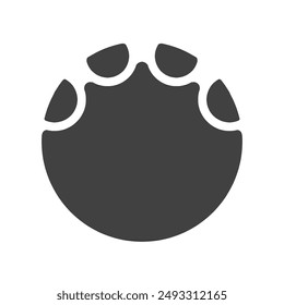 This ilustration shows the footprint of an elephant. It is a simple yet powerful reminder of the importance of protecting these gentle giants and their habitats.   - Powered by Shutterstock