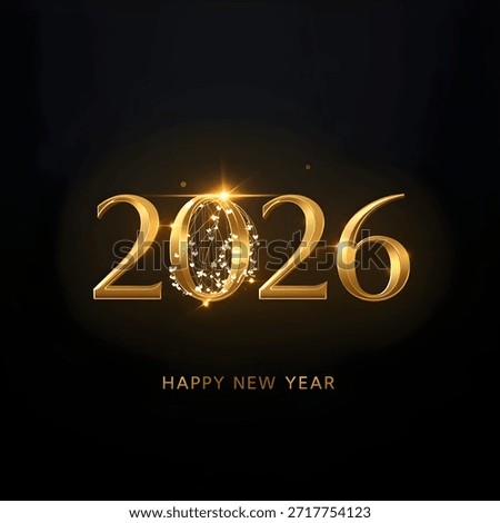 This image is AI-generated and created using generative artificial intelligence. It is a digital illustration, not a real photograph. The artwork is part of a Christmas and New Year 2026 themed collection, designed in a consistent festive style. Suitable for holiday marketing, seasonal promotions, banners, and digital design projects.