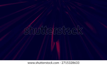 This image captures a mesmerizing display of purple light rays emanating from a central point. The rays spread outwards in various directions, creating a captivating and dynamic visual effect. The deep purple hue dominates the scene, with slight variations in intensity adding depth and dimension to the composition. The background is a dark, almost black, which further accentuates the brilliance of the light rays.