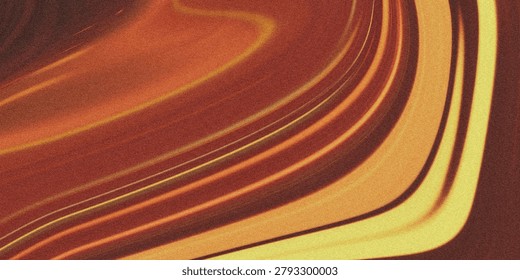 This image features an abstract pattern composed of curved lines in warm golden and brown tones. The lines create a flowing, layered effect with a smooth, soft focus.