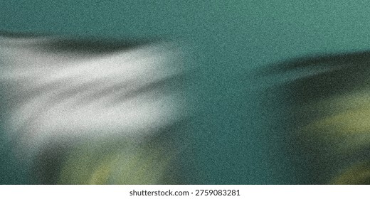 This image features a blurry abstract composition with shades of green and white highlights on a textured surface, creating a sense of softness and subtlety.