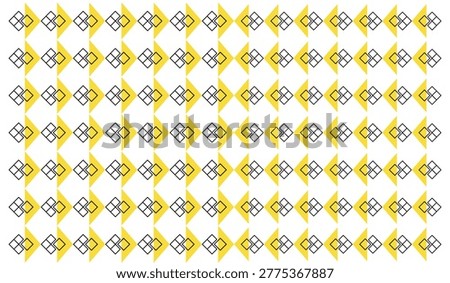 This image features a clean and modern seamless vector pattern consisting of a repetitive arrangement of geometric elements.
