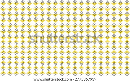 This image features a clean and modern seamless vector pattern consisting of a repetitive arrangement of geometric elements.