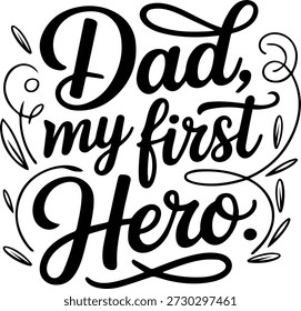 This image features a heartfelt message dedicated to fathers, expressing gratitude and admiration. 