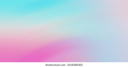 This image features a smooth, textured gradient background transitioning seamlessly from light teal to soft pink, with a subtle sparkle or grain effect.