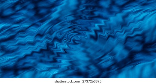 This image features a vibrant blue abstract background with wavy patterns that evoke a sense of dynamic movement and energy. The swirling shapes and ripples create a mesmerizing effect, reminiscent of ocean waves or whirlpools. The bright, intense blue color adds to the overall sense of vibrancy and creativity, making this image perfect for use as a background or wallpaper. The abstract design also lends itself to artistic and experimental applications, such as graphic design, digital art, or even music visuals.