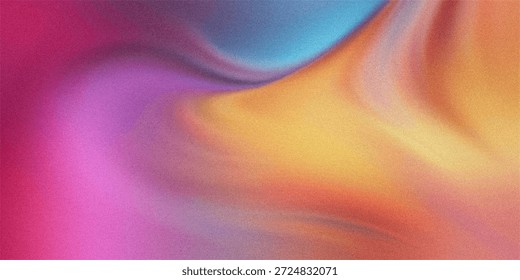 This image features a vibrant and dynamic display of swirling colors. The smooth transitions between hues of purple, orange, and blue create a mesmerizing and fluid pattern. The abstract nature of the image evokes a sense of movement and energy, making it visually captivating.