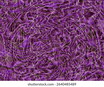 This image showcases a captivating abstract texture featuring a mesmerizing blend of purple and dark hues. The dominant color is a rich, deep purple, which swirls and undulates across the entire com