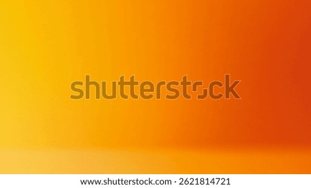 This image showcases a captivating abstract gradient background featuring warm orange and yellow tones, perfect for various creative applications and designs.