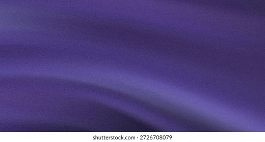 This image showcases a close-up view of a smooth, flowing purple fabric. The fabric has a subtle sheen and appears to be made of a soft, silky material. The texture is uniform with gentle waves, creating a sense of fluidity and elegance.