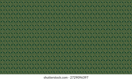 This image showcases a close-up view of a textured green fabric with a woven pattern. The fabric features a natural fiber composition and an organic texture, giving it an earthy tone and muted color palette. The intricate pattern and soft material make it suitable for various textile applications, including eco-friendly and sustainable designs.
