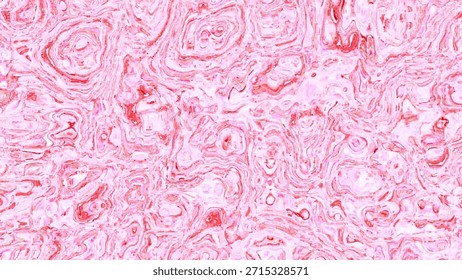 This image showcases a mesmerizing display of swirling patterns in shades of red and pink. The intricate designs create a sense of depth and movement, with the red hues intermingling with the lighter pink tones. The overall effect is both dynamic and visually engaging, evoking a sense of fluidity and energy.