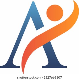 This logo is made using letter A in a simple and modern style. This logo has a high level of legibility in various sizes and can be used on various media with ease. This awesome logo would be perfect 