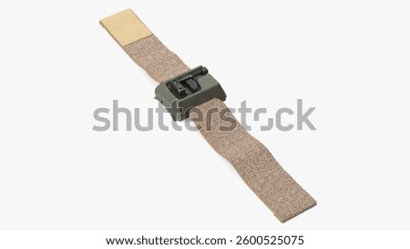 This model features a high-quality adjustable medical tourniquet designed for emergency situations. It includes a quick-release buckle for efficient and secure application.