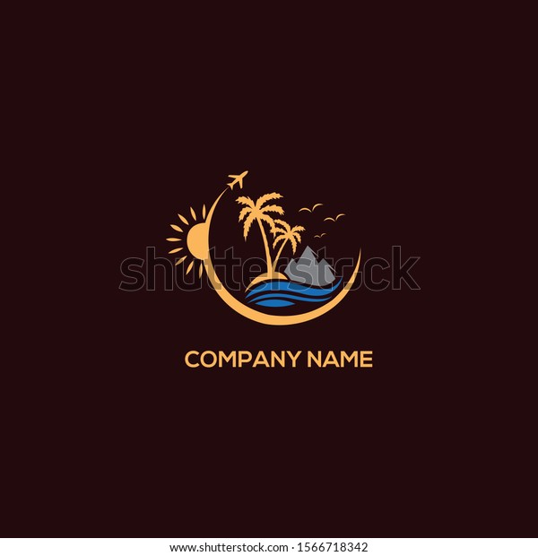 This Nice Logo Design Stock Illustration 1566718342