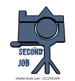 This Is One Of The Icons Regarding The Second Job, Where The Second Job Is Highly Sought After By Many People