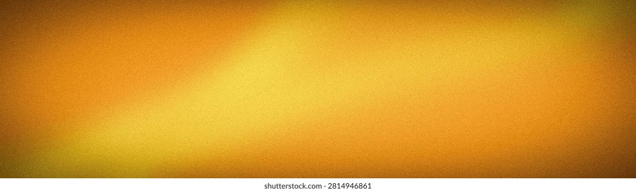 This orange yellow gradient background features a grainy texture with a smooth blur effect ideal for tech-related projects and abstract designs. The wide 32:9 format makes it perfect for banners wallp