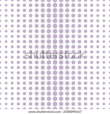 This purple and white polka dot pattern is a simple, classic and versatile pattern that can be used as fabric, wallpaper and wrapping paper.