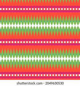 This Repeating Pattern Using Color Combinations Stock Illustration ...