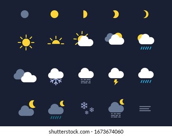 819,198 Weather icon Images, Stock Photos & Vectors | Shutterstock