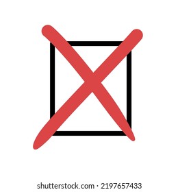 This Sign Or Symbol Is Used When You Are Wrong Or Disagree