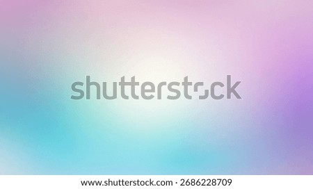 This soft pastel gradient background features a blurred texture in gentle tones of blue, pink, and lavender, perfect for creative projects and artistic applications.
